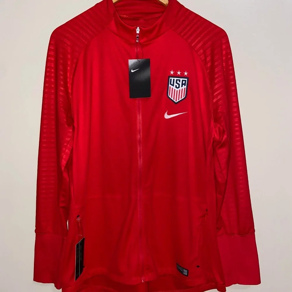 Nike Dri-FIT Team Issue USA Soccer Full-Zip Jacket AO4653-688 Women’s XL NEW